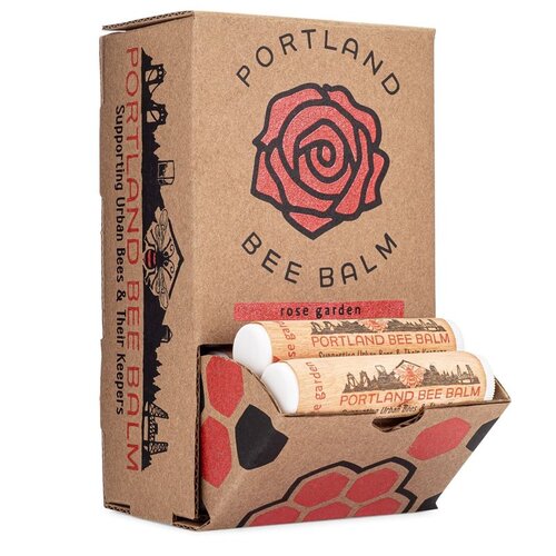 Portland Bee Balm 104 Lip Balm, Rose Garden