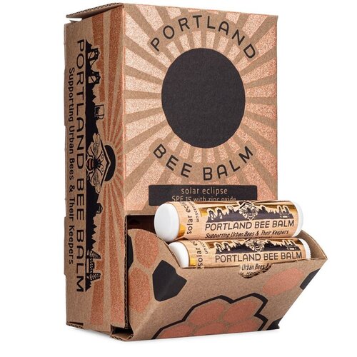 Portland Bee Balm 103 Lip Balm, SPF 15 protection, Solar Eclipse