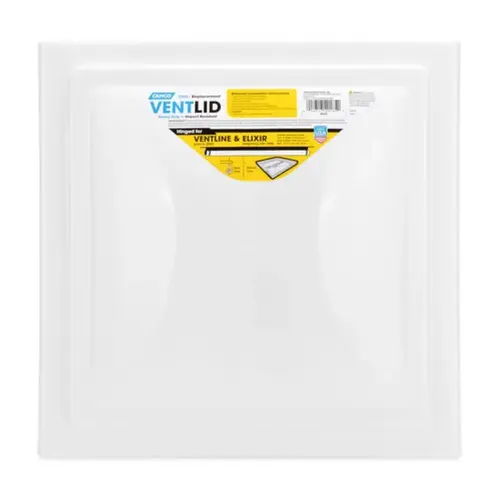 CAMCO MANUFACTURING 40185 Vent Lid, Polypropylene, White