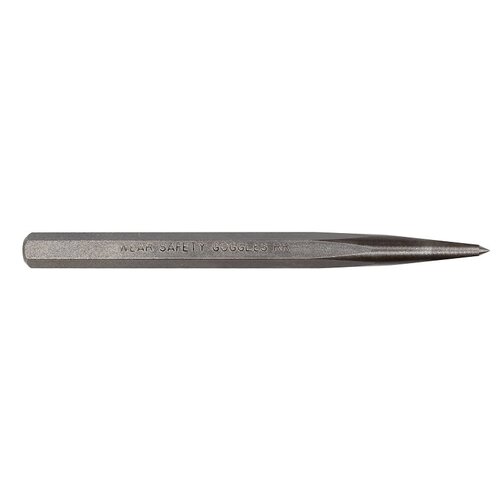 Mayhew 43503 Prick Punch, 3/32 in Tip, 4 in L, Hex Shank