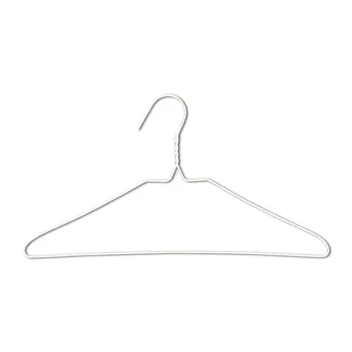 MERRICK ENGINEERING C53611-DH-XCP10 WIRE HANGER VINYL COATED WHITE - pack of 10