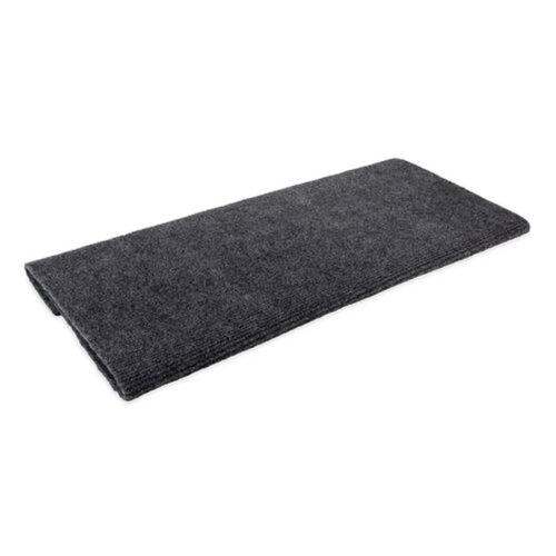 CAMCO MANUFACTURING 42935 Step Rug, Gray, 22 in L, 23 in W