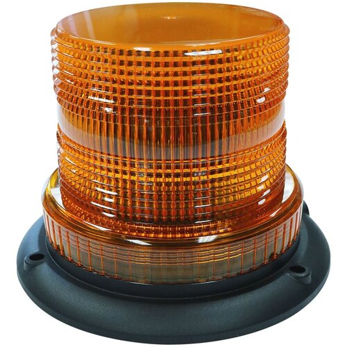 PM Company, LLC V764MA Micro Strobe Light, 12 V, LED Lamp, Amber Lens, 65 f Flash Rate