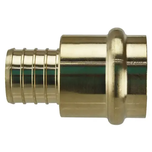 1 in. Brass PEX Barb x 1 in. Press Adapter