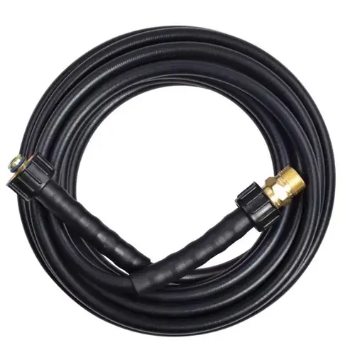 Surfacemate SGY-PWA68 Pressure Washer Hose 1/4" D X 25 ft. L M22 Replacement 3200 psi Black