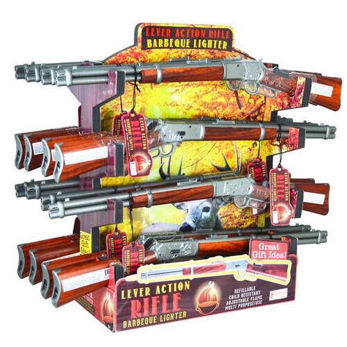 GEI 21613 Barbecue Lighter Multicolored Lever Action Rifle Multicolored