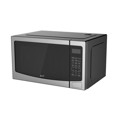 Avanti MT115V3S Microwave 1.1 cu ft Black/Silver 1000 W Black/Silver