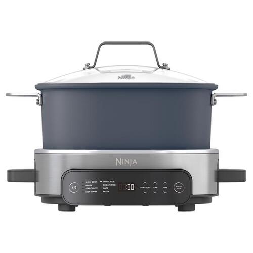 Ninja MC1101 Multi-Cooker 6.5 qt Gray Stainless Steel Gray