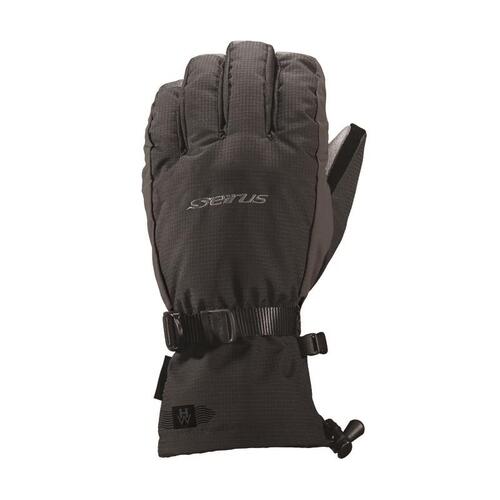 Seirus 8114.0.1423 Cold Weather Gloves Heatwave Accel M Rip Stop Shell Insulated Black Black