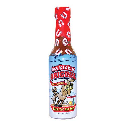 Ass Kickin' AK705 Hot Sauce Original Habanero and Serrano 5 oz