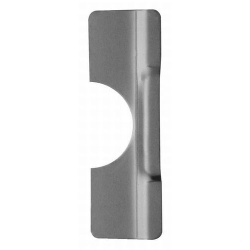 3-1/4" x 7" Blank Latch Protector for Key in Lever Locks with up to 3-3/4" Escutcheon Dark Bronze Finish