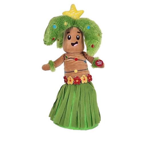 Cuddle Barn CB22462 Animated Decor Multicolored Hula Palm Tree 14" Multicolored