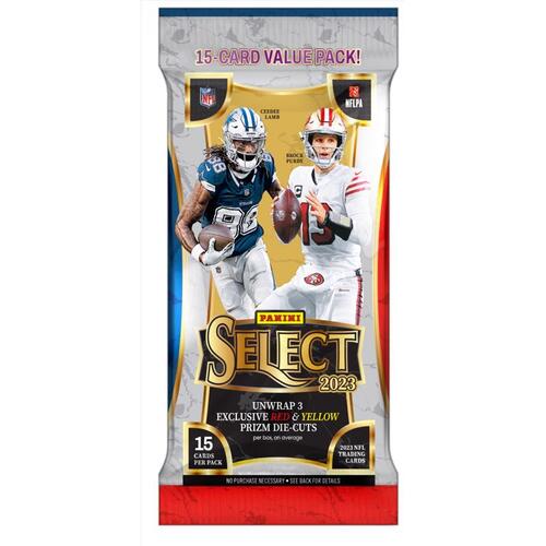 Panini 2-17143-20 Football Cards NFL 2023 Select Fat Pack