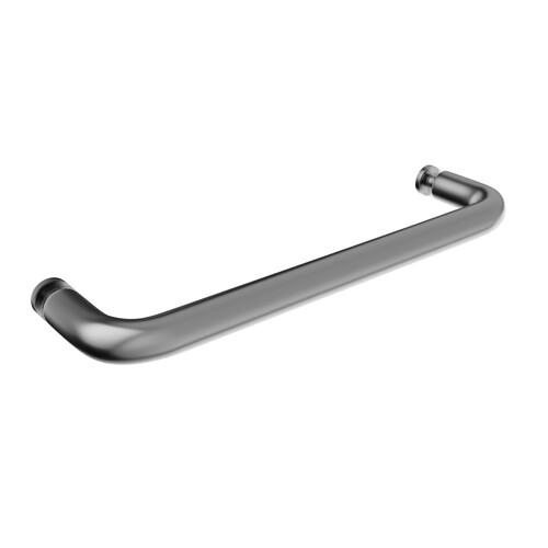 Brixwell TB-26SM-SA 26 Inches Center To Center Standard Tubular Shower Towel Bar Single Mount Without Washers Satine