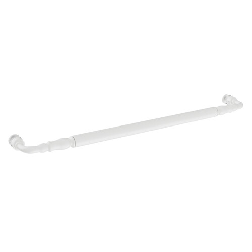 Brixwell TBT-24SM-LB 24 Inches Center To Center Traditional Series Victorian Style Towel Bar Single Mount Lifetime Brass