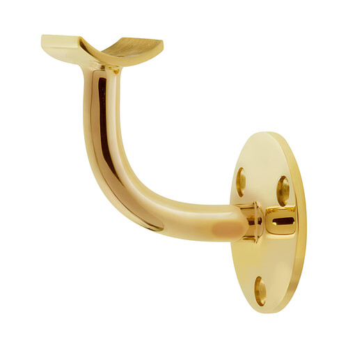 Lavi 00-301/1H Handrail Bracket for 1.5-inch Tubing 1.5" Polished Brass