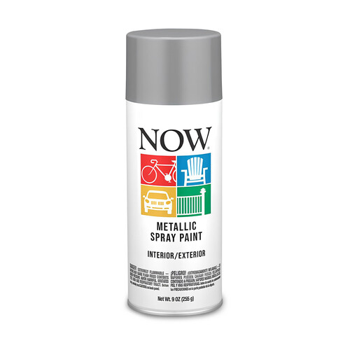 KRYLON 21-201 Krylon Now Spray Enamel 9 oz - Aluminum