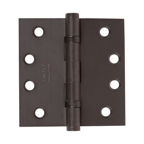 5 X 5 Square Solid Brass Heavy Duty Ball Bearing Hinge Oil Rubbed Bronze Finish Pair