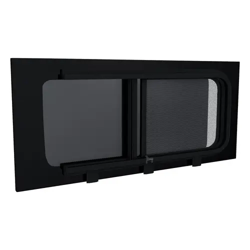 1351mm x 586mm Ram ProMaster Van Glass Window,Passenger Side Second Slider with Internal Screen Window Position Privacy Tinted