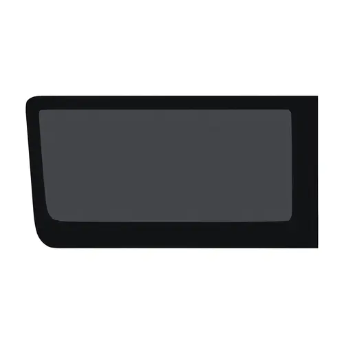 Brixwell DTSPCR001 1402mm x 777mm Glass Window For Mercedes Sprinter,Driver Side First Fixed Window Position Privacy Tinted