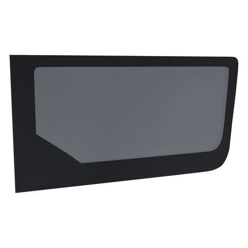 1402mm x 777mm Glass Window For Mercedes Sprinter,Passenger Side First Fixed Window Position Privacy Tinted