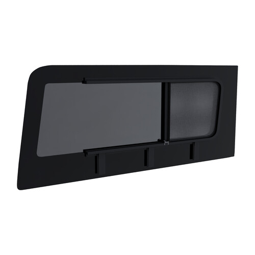 1631mm x 768mm Glass Window For Mercedes Sprinter,Driver Side Second Sliding with Internal Screen Window Position Privacy Tinted