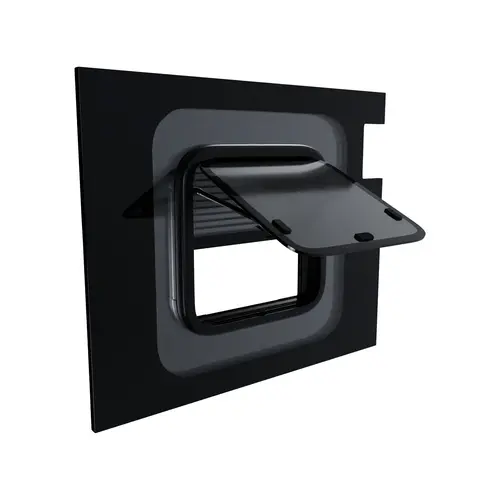 826mm x 665mm Ram ProMaster Van Glass Window,Passenger Side BarnDoor Sliding with Single Awning with Fly Screen Window Position Privacy Tinted