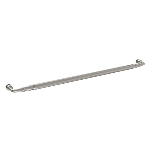 27 Inches Center To Center Traditional Series Victorian Style Towel Bar Single Mount Brushed Nickel