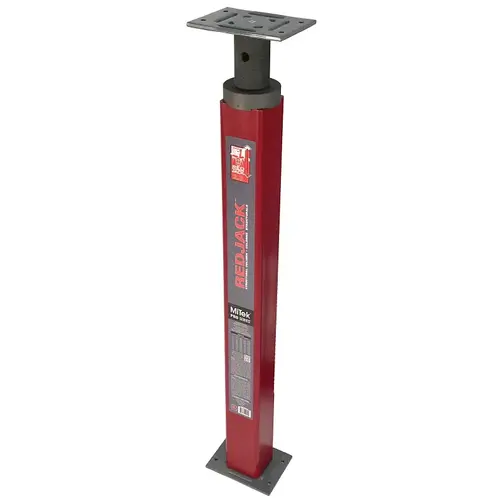 USP Connectors Type 2 Adjustable Heavy Duty Support Column, 39600 lb, 80 - 84 in H, Steel, Powder Coated