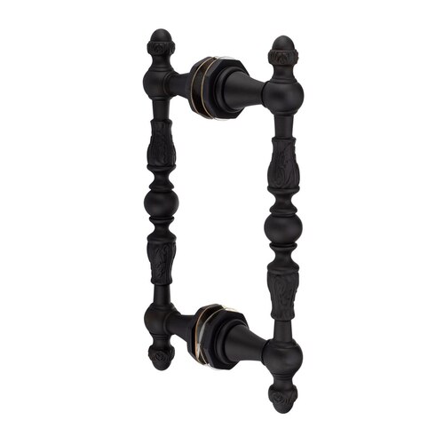 Sonata 8" c/c Back-to-Back Decorative Pull - Matte Black