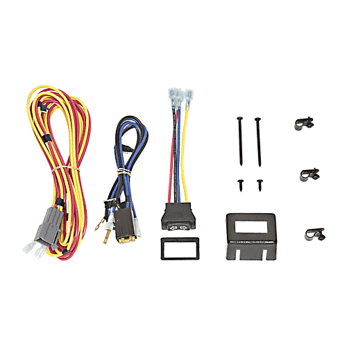 Wire Harness, Switch and Cable Clamps for POWR-Sliders