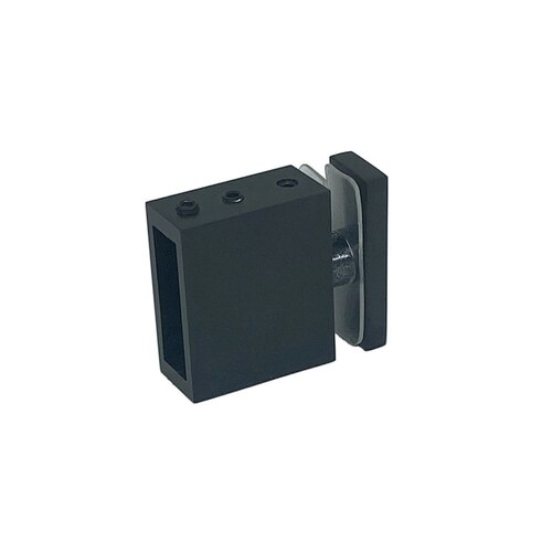 Bohle-Portals TAG81620.622 Taiga - Sliding Door 90 degree Return Glass Adapter - Matte Black