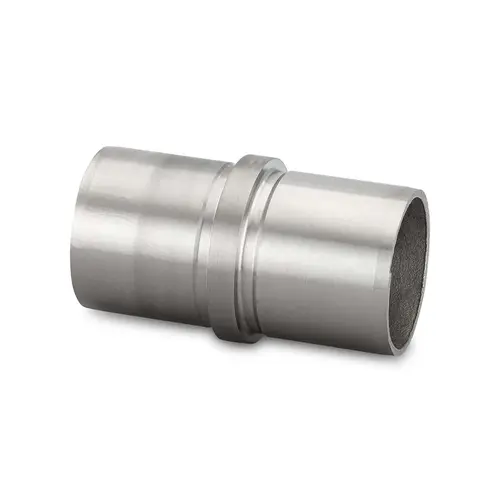 Handrail Inline Connector 1.90" O/D - Brushed Stainless