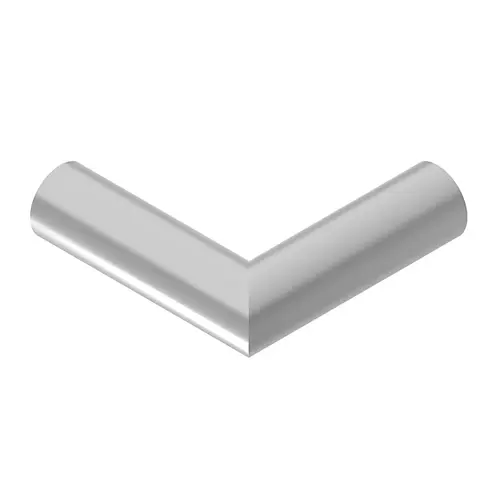 Handrail Fabricated Corner 90 degree 1.50" O/D - Brushed Stainless