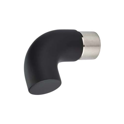 Handrail Wall Return 90 degree 1.90" O/D - Matte Black