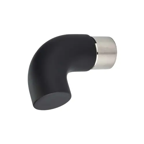 Handrail Wall Return 90 degree 1.66" O/D - Matte Black