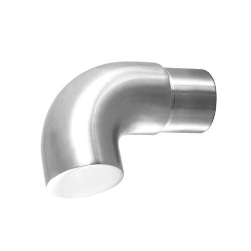 Handrail Wall Return 90 degree 1.90" O/D - Brushed Stainless