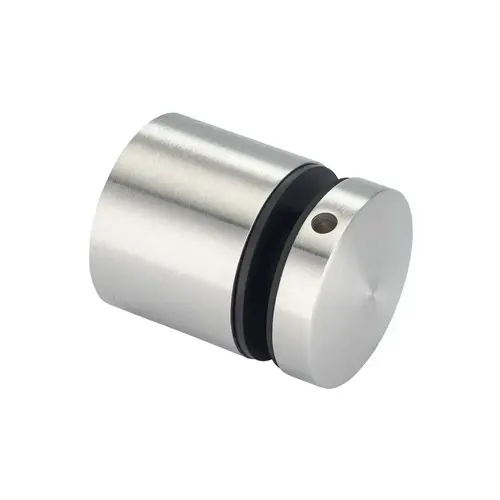 Standoff Round Adjustable 1-15/16" with 1-3/16" Projection For 5/16-13/16" Glass - Brushed Stainless