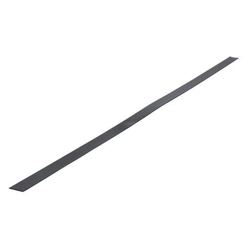 Wet Glaze Cladding Strip For 1/2-3/4" Glass 10' - Matte Black