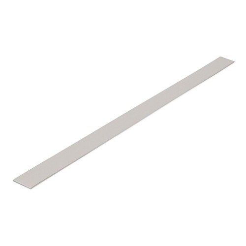 VetroMount Cladding Strip For 1/2-9/16" Glass 10' - Brushed Stainless