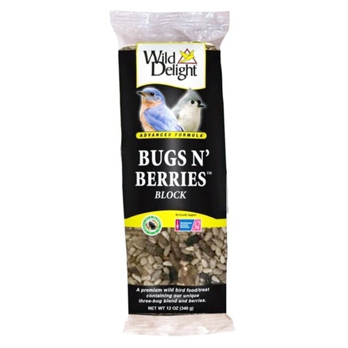 Wild Delight 388310 Wild Delight Bugs N' Berries Block 12oz.