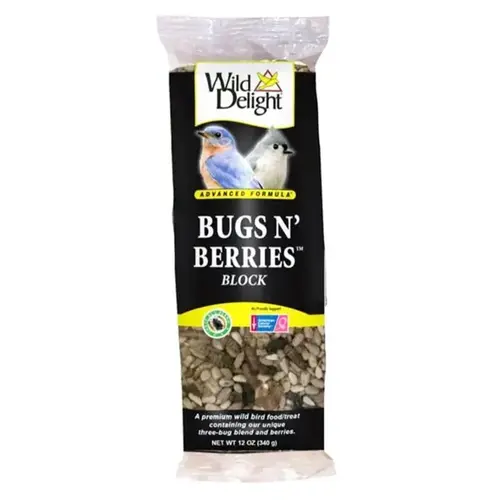 Wild Delight 388310 Wild Delight Bugs N' Berries Block 12oz.