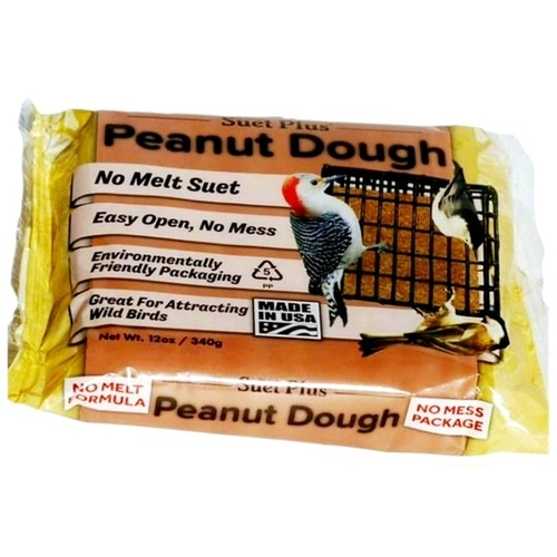 Wildlife Sciences LLC 08620672 Suet Peanut Dough Cake - 12oz.