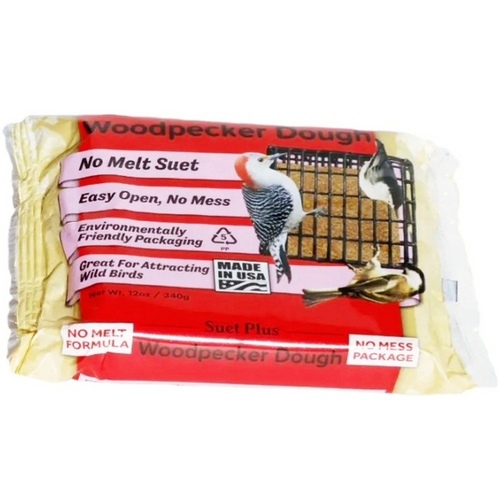 Wildlife Sciences LLC 08620674 Suet Woodpecker Dough Cake - 12oz.