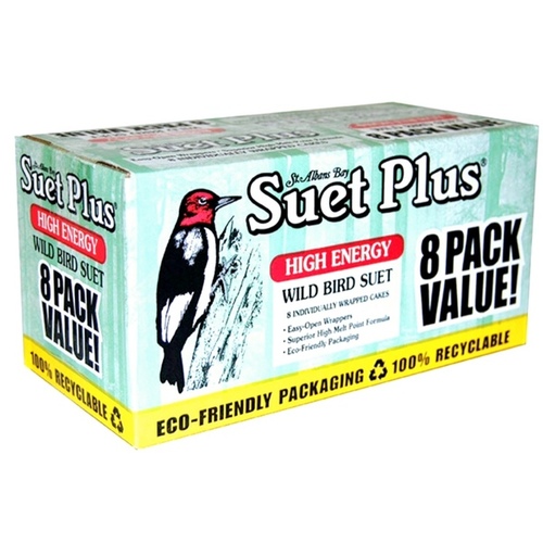 Wildlife Sciences LLC 08620679 Suet High Energy pack of 8