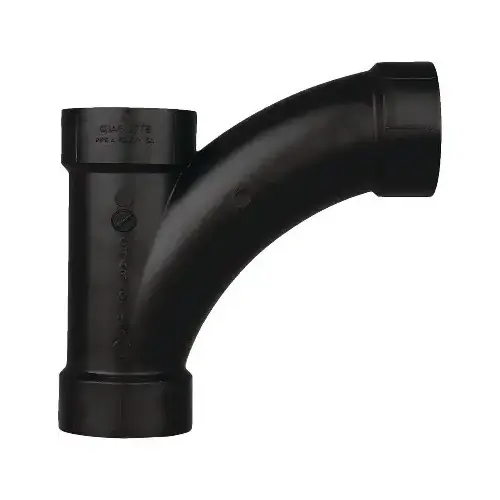 1-1/2 in ABS DWV Combination WYES - Black
