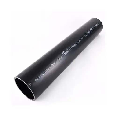 4 in Dia x 10 ft ABS DWV Foamcore Pipe - Black