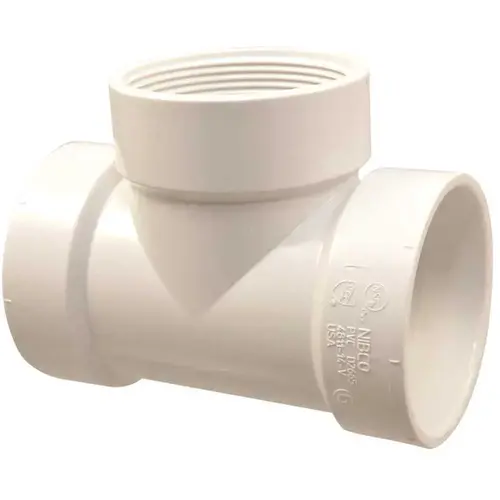 4 " X 4 " X 3 " X 3 " PVC Dwv 45-Degree Double Hub Wye Fitting