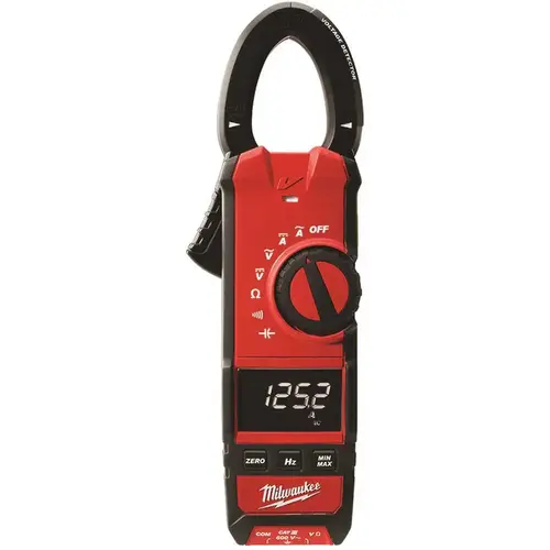 Milwaukee 2237-20 Digital Clamp Multimeters, 7 Function, 600A AC/DC