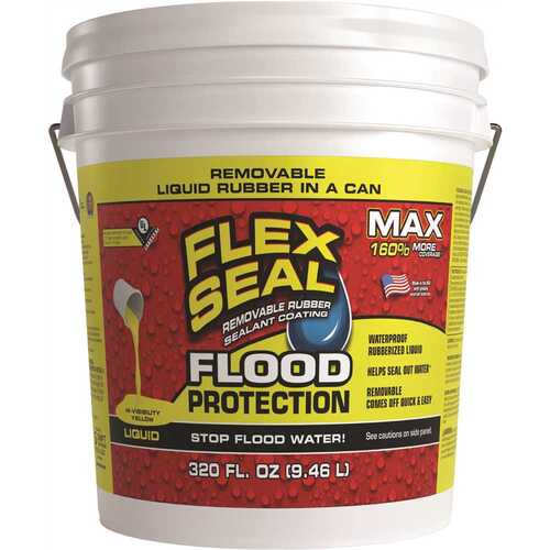 Flex Seal RLSYELR02 Liquid Flood Protection Max 320 Fl. Oz